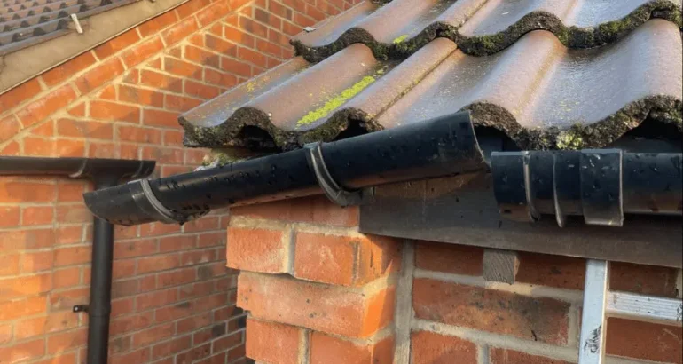 Gutter Replacement and Downpipe Repair